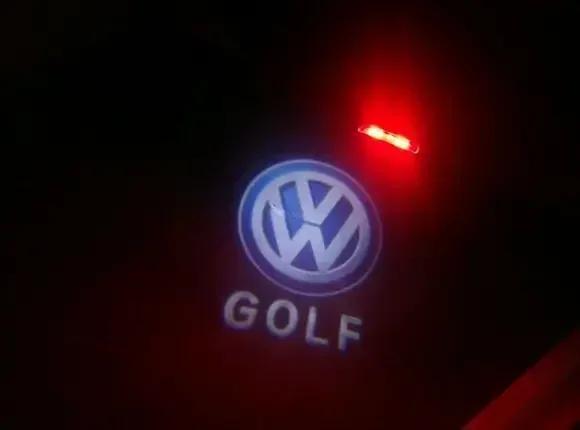 2026 Hot VOLKSWAGEN VW LED Car Door Logo Light for VW Volkswagen R Golf 5 6 7 GTI GTD GTE Touareg CC Passat B6 B7 B8 B9 C6 C7 C8