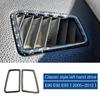 1 Pair Carbon Fiber Car Inner Front Side AC Vent Frame Cover For BMW 3 E90 05-12