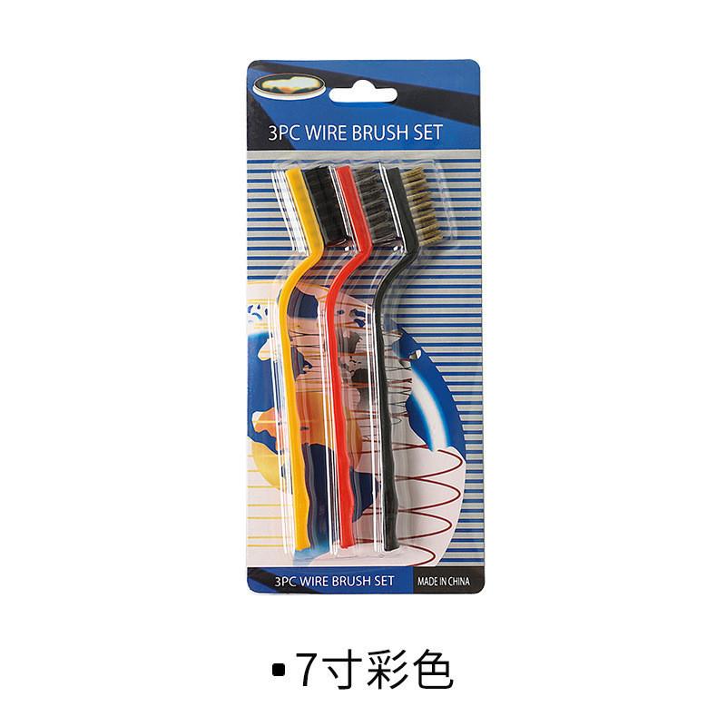 Gas Stove Cleaning Brush, Stove Range Hood Cleaning Brush, Household Kitchen Dead Corner Decontamination Cleaning Set, Wire Brush