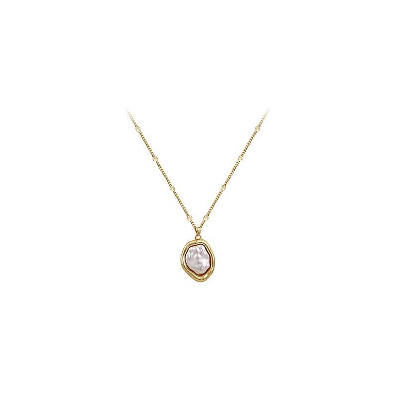 Irregular Baroque Pearl Necklace, Women s New Style, Light Luxury, High Luxury, Fashionable, Versatile Accessories