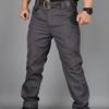 Mens Pants Multiple Pocket Elasticity Urban Commuter Tacitcal Trousers Men Slim Fat Cargo Pant 6XL