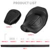 Motorcycle Two-Up Seat Leather Front Driver Rear Passenger For Harley Touring CVO Street Glide Road King Special Classic 09-23