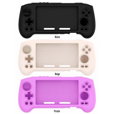 Silicone Protective Case Shockproof Soft Case Cover Anti-Scratch Protective Cover for Anbernic RG556 Retro Handheld Game Console