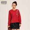 Teenie Weenie Women's Chinese New Year Bear Sweatshirt