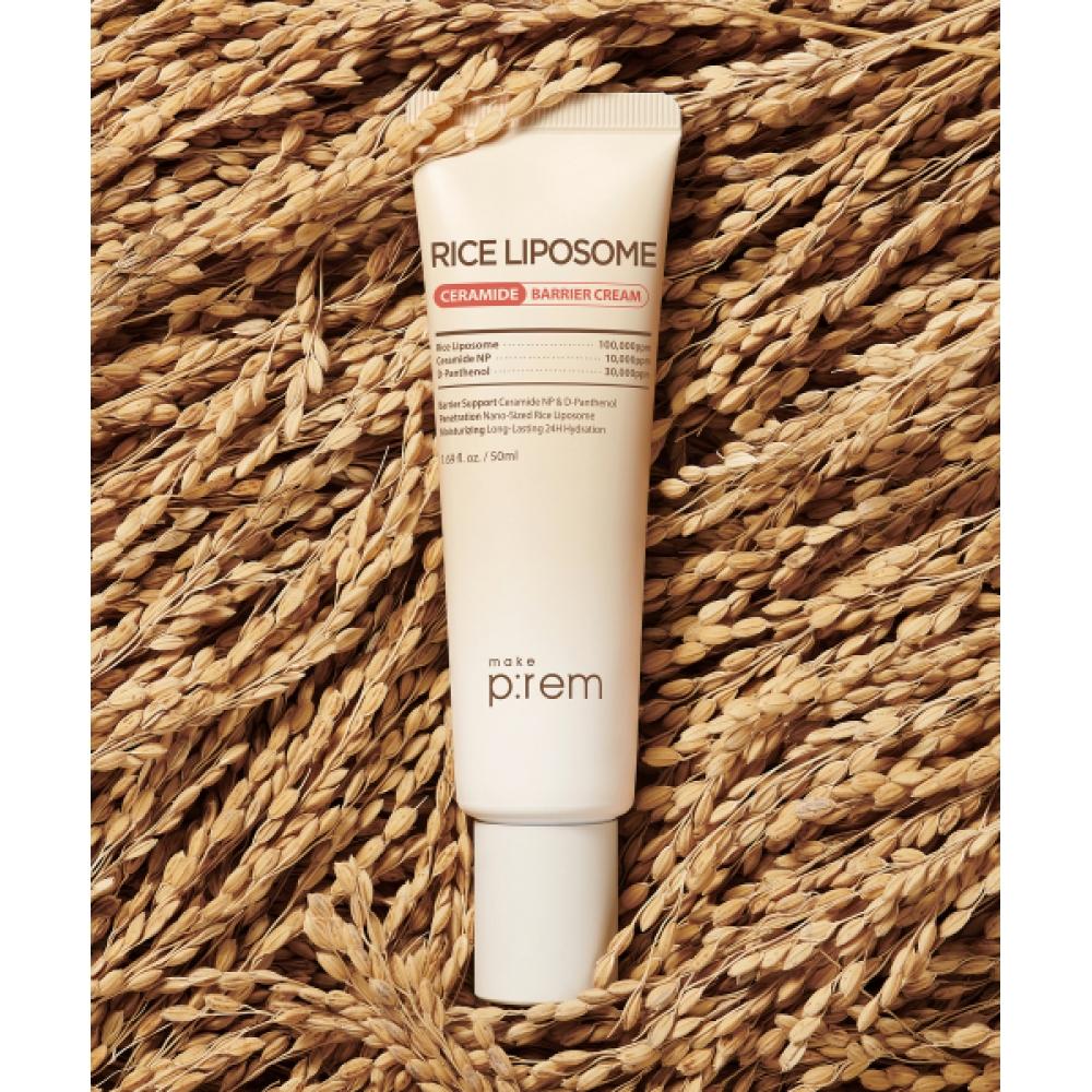 Makeprem Rice Liposome Ceramide Barrier Cream 50ml