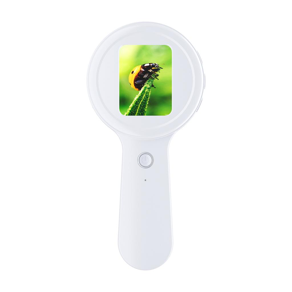 Handheld Digital Magnifying Glass Microscope, 2 Million High Definition Industrial Electronics The Elderly Special Magnifying Glass