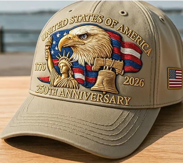 250th Anniversary of the United States Baseball Hats Outdoor Personality Leisure Men Women Visor Cap 2025 New Hip Hop Couple Cap