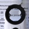 40x Handheld Magnifier with LED Lights for Jewelry and Gemstone Appraisal, HD Optical Glass Lens