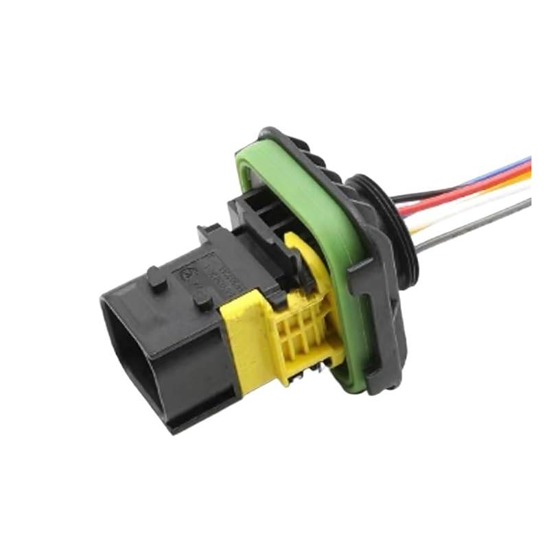 6 7 8 10Pin AMP TE Auto/Energy Sheath Electronic Connector Wiring Harness Plug 1-1418479-1 1564516 1-1703820-1(Yellow)