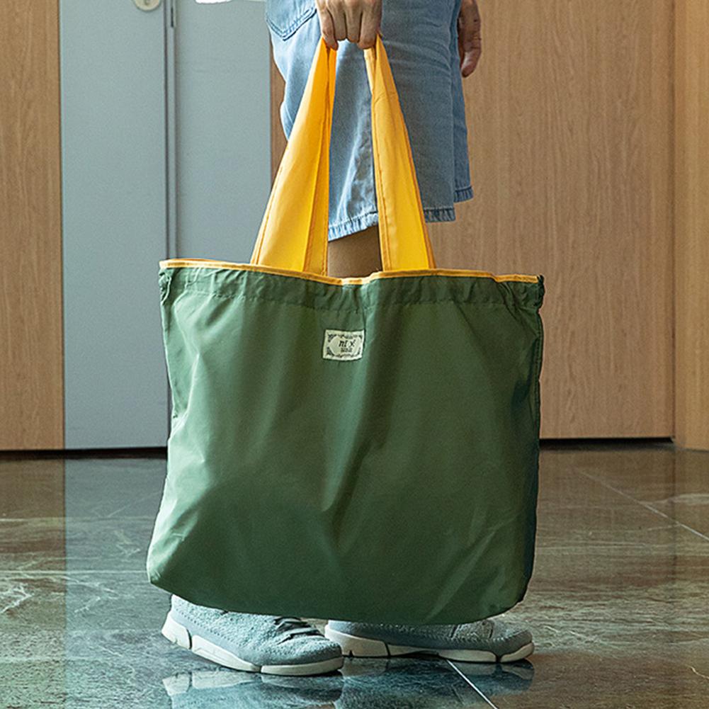 Women Shoulder Bag Environmentally Friendly Shopping Bag Reusable Portable Tote Bag Supermarket Grocery Bag