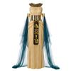 Costume da Cleopatra Set Parrucca Faraone Egiziano Principessa S M
