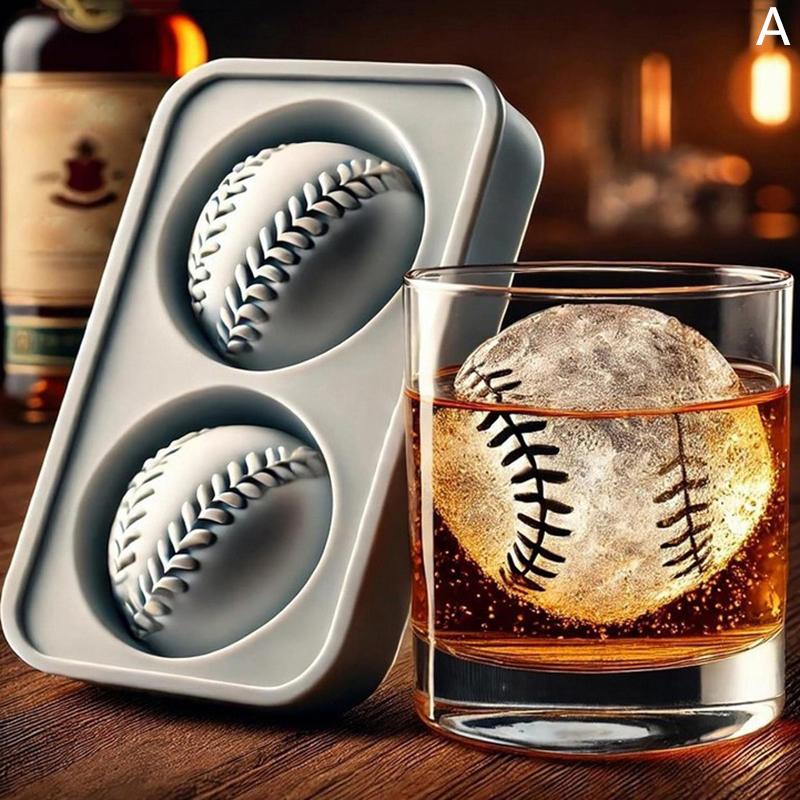 

Форма для изготовления ледяных шариков для виски на 2/4 ячейки 3D бейсбольный мяч форма для кубиков льда силиконовая со встроенной воронкой легко наполнять и извлекать форма в виде бейсбольного мяча