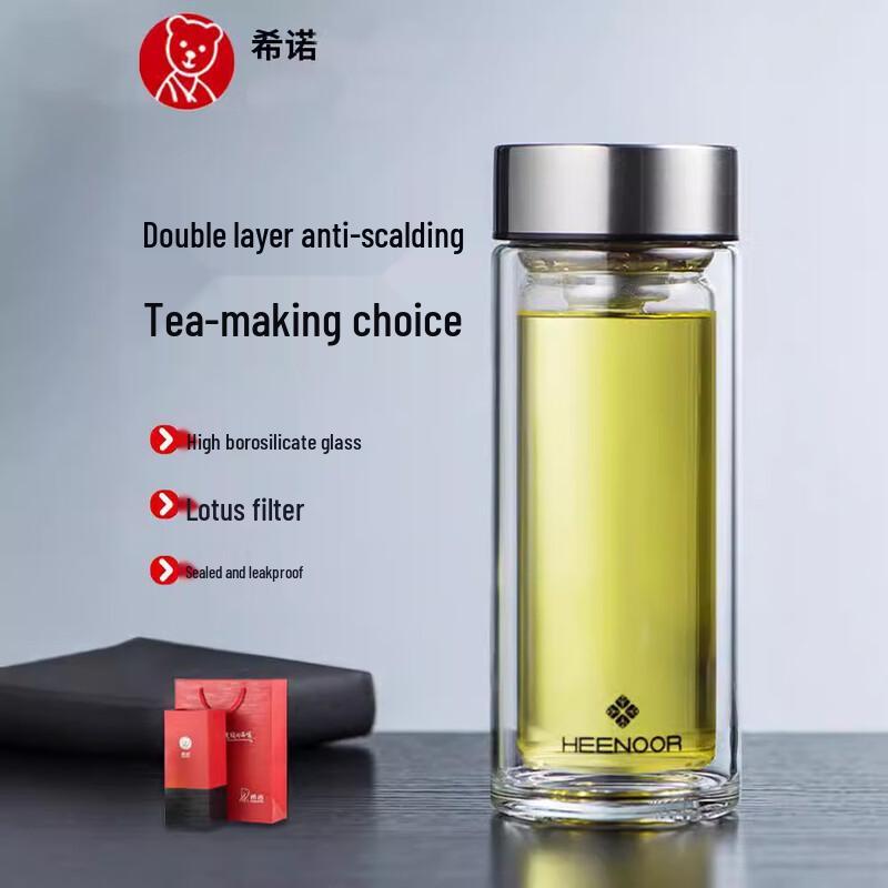 Xinuo Double Wall Glass Mug