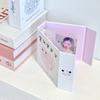 Kawaii 1/2/3 Inch Puppy Cat Magnetic Kpop Pocards with 10 Sleeves Binder Idol Card Po Album Collect Book School Stationery