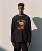 OHP Ohpxgoodd Red Panda Crew Neck Long Sleeve T-Shirt