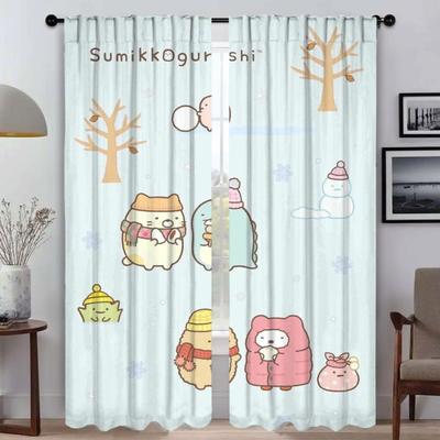 Modern Living Room Curtains for Camera Sumikkos Gurashis Blackout Curtain Halloween Decoration Partition Home Interior Curtains