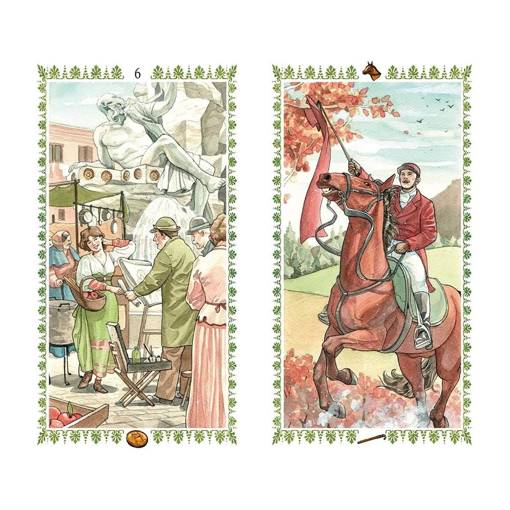 Kancharo Tarot Cards 78 Pieces Tarot Fortune Telling Japanese Tarot Card Basic Instructions Pouch Included [Romantic Tarot] & (Genuine Product)