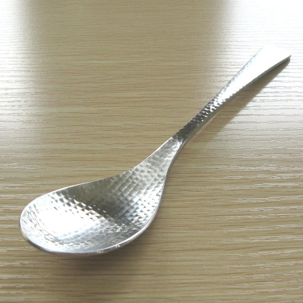 Nagao Style Dinner Cutlery 10 Stainless Made in Japan Japanese-Western Set, Pieces, Knife, Spoon, Fork, 18/8 Steel, Hammered,