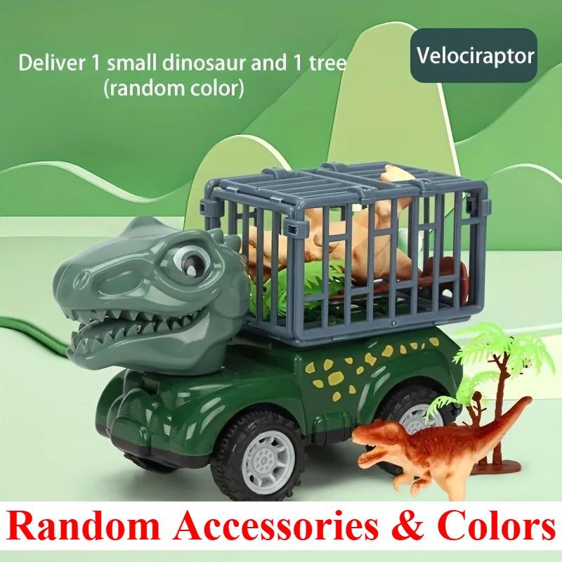 

Dinosaur Truck For Kids Dinosaur Transport Truck With Dinosaur Toys Friction Powered Cars Pull Back Dino Car Playset For Boys