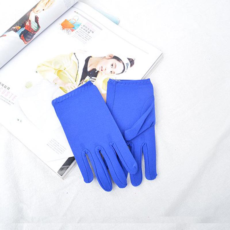 

Детские белые эластичные перчатки для выступлений для танцев и этикета - Подходят для мальчиков и девочек детского сада и начальной школы 5-10 Years королевский синий