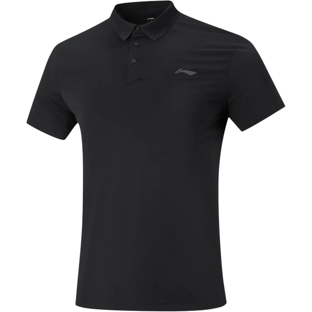 Li Ning Plain Casual Pullover Short Sleeve Polo Shirt Men tops APLW481-3