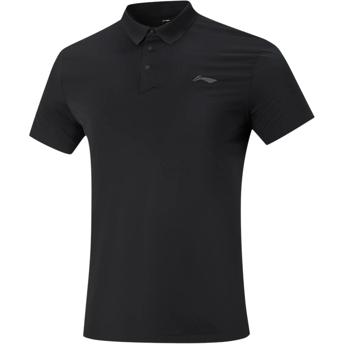 Li Ning Plain Casual Pullover Short Sleeve Polo Shirt Men tops APLW481-3 L