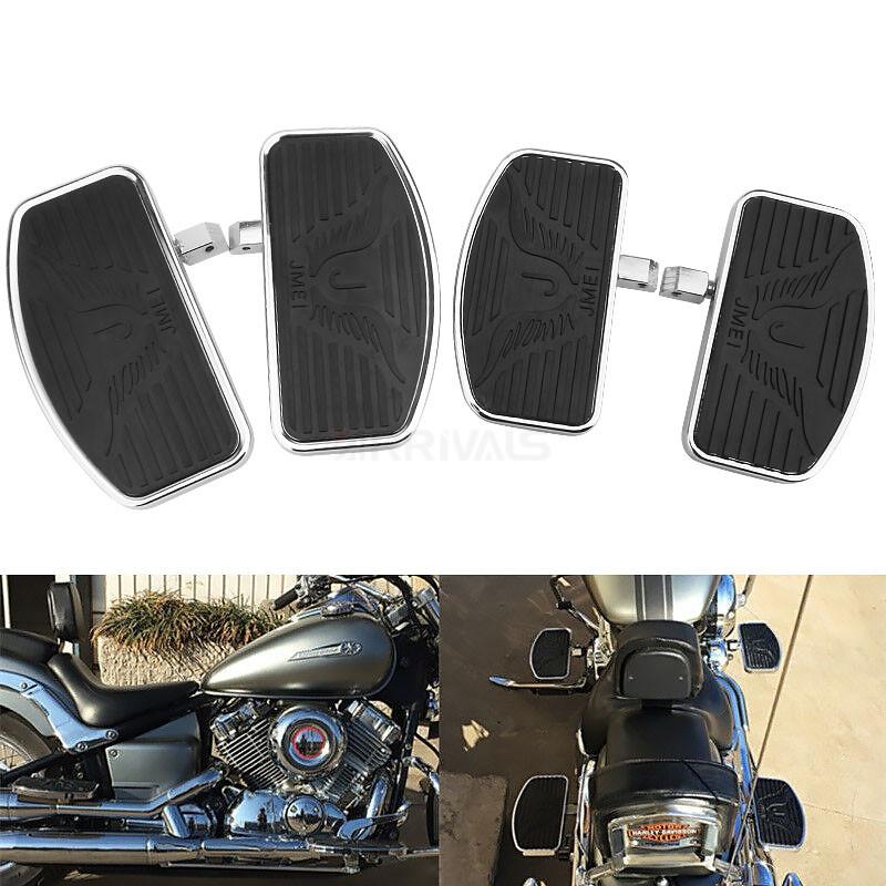 Motorfiets Voor Achter Brede Voetrijder Bestuurder Voetsteun Vloerplaten Voor Honda Shadow Voor Yamaha Dragstar Voor KAWASAKI Vulcan