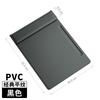 Leather A4 Conference Pad Board With Pen Slot Cup Holder Office Desk Organizer Meeting Room