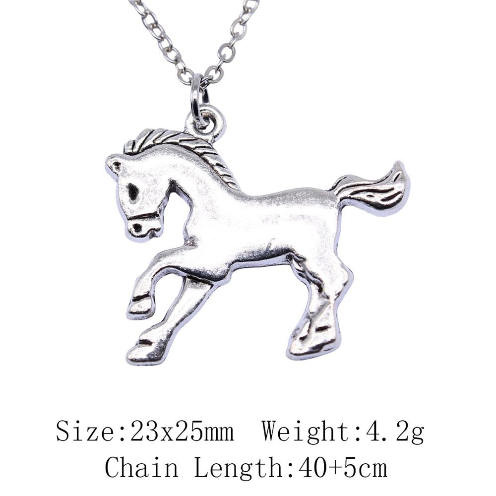Vintage Animal Pendant Necklace Cat Animal Charm Necklaces Forest Ocean Western Jewelry Gift For Making DIY