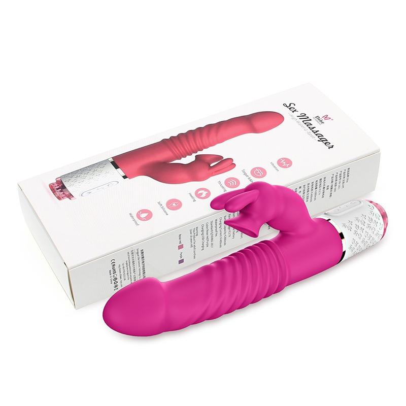 Automatic Sucking Retractable Vibrator Female Masturbator Erotic Sex Products