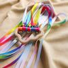 Non-Toxic 2Pcs Kids Outdoor Toy Montessori Style Sensory Toy Running Dance Ribbon Ring Bpa-Free Newborn Upwards Develop Colour Recognition