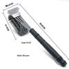 Three-Headed Stainless Steel BBQ Cleaning Brush Tool
