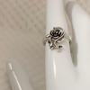 Versatile Retro Rose Leaf Ring - Women's Elegant Index Finger Jewelry