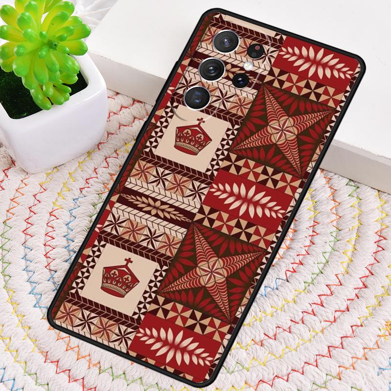 Tongan Coat of Arms Tonga TPU Phone Case For Samsung Galaxy Note 10 Pro S26 S25 S24 S23 S22 Ultra Plus S21 FE S20 Cover