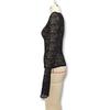 Slim-Fit Long Sleeve Sheer Top - 2024 Autumn/Winter Collection