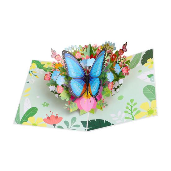 

Об ємна листівка-розкривачка на День народження «Метелик» Ручна робота Листівка-сюрприз зі складним висіченим дизайном Унікальний подарунок для друзів Родини Поздоровлення з річницею
