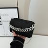 Popular Diamond Noodle Handbag Chain Pillow Bag Versatile Shoulder Bag Women's New Handbag Crossbody Women's Bag