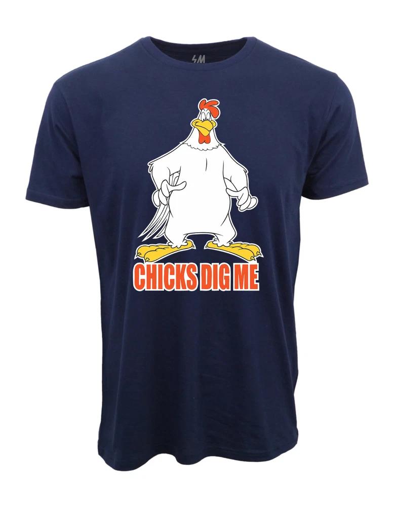 Chicks Dig Me Graphic T Shirt S