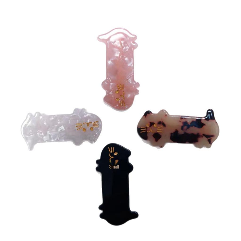 Japanese Acetate Cute Cat Hair Clip for Girls