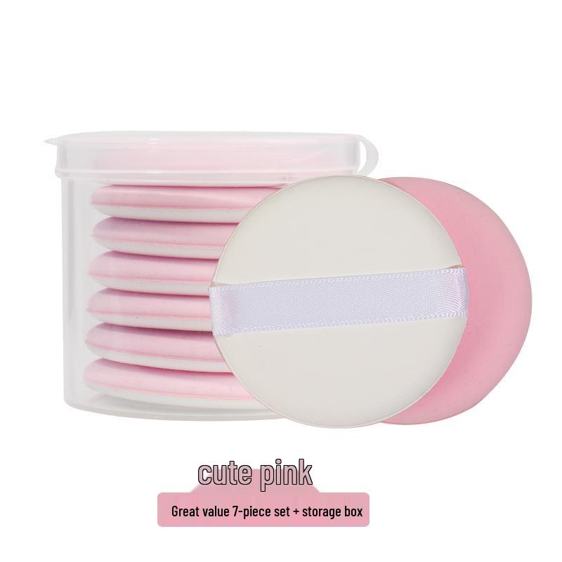 Pineapple Pie BB Cream Sponge Puff & Cushion: Non-Absorbing Makeup Tool with Wet/Dry Loose Powder Application.