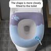 Winter Warm Thicken Toilet Seat Covers Mat Gentle Washable Closestool Universal Toilet Lid Pad Bidet Cushion Bathroom Accessories