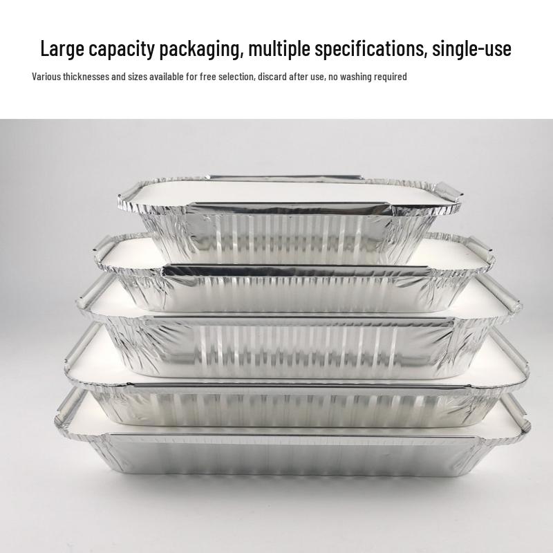 Rectangular BBQ Aluminum Foil Trays