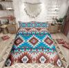 Homewish Tribal Aztec Duvet Cover Set,Bohemian Theme Bedding Set for Teens,exotic Style Decor