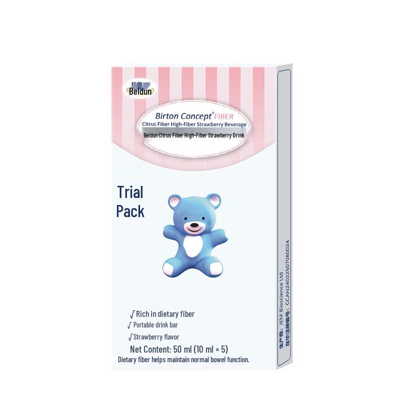 Beidun High Fiber Strawberry Drink Sticks клубничного вкуса