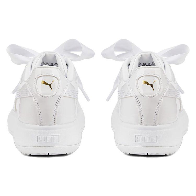 PUMA Suede Mayu Heart Patent 'White' Women's 385967-01