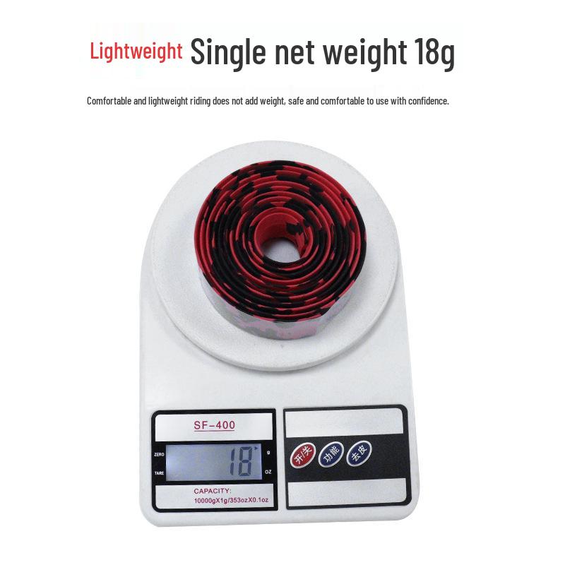 Breathable Non-Slip Camouflage Bicycle Handlebar Tape for Road Bikes