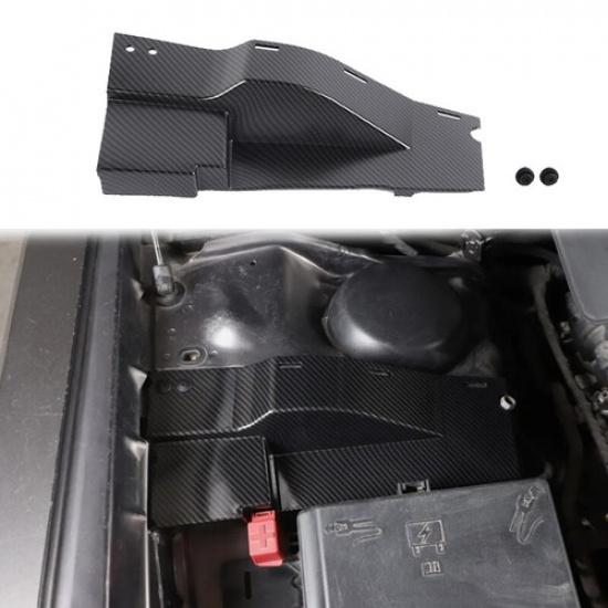 Carbon Fiber Engine Side Wire Dust Cover for Dodge Charger 2011+ /Challenger 15+
