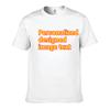 Custom Tshirt Print Professional Your Own Text Photo Male Personalized Premium Gifts shirt EU Size Cotton Men Women T Shirt
