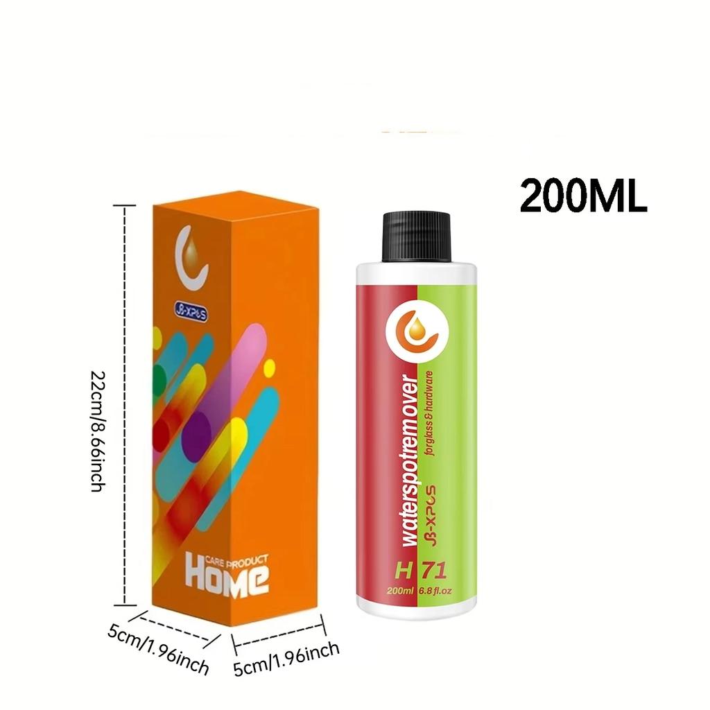 Środek do czyszczenia szkła w łazience Usuwacz plam po twardej wodzie Drzwi prysznicowe Płytki ceramiczne Stal nierdzewna Silny odkamieniacz Odtłuszczanie Usuwanie filmu