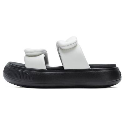 Mayu Puffy Slides Breathable Durable Casual Slippers Women Slides White 399450-04